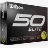 Wilson Staff Wilson 50 Elite Yellow Golf Balls -Pro Golf Shop 2023 wilson 50 elite yellow golf balls box itempicture