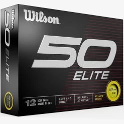 Wilson Staff Wilson 50 Elite Yellow Golf Balls