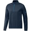 Adidas 2022 Deboss Quarter Zip Pullover -Pro Golf Shop adidas 2022 deboss quarter zip pullover crew navy itempicture