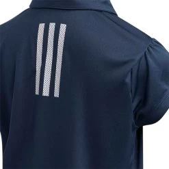 Adidas 2022 Girls Performance Polo -Pro Golf Shop adidas 2022 girls performance polo crew navy detail itempicture