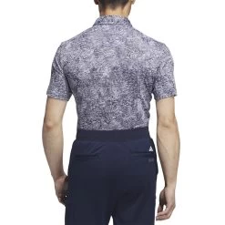 Adidas Aerial Jacquard Polo -Pro Golf Shop adidas 2023 aerial jacquard polo grey three back itempicture