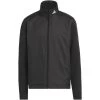 Adidas Boys Winter Jacket -Pro Golf Shop adidas 2023 boys winter jacket black front itempicture