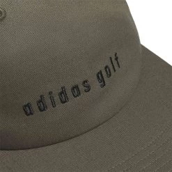 Adidas Clutch Hat -Pro Golf Shop adidas 2023 clutch hat olive strata detail itempicture