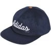 Adidas Cord Leather 5 Panel Hat -Pro Golf Shop adidas 2023 cord leather 5 panel hat collegiate navy itempicture