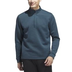 Adidas DWR 1/4 Zip Pullover -Pro Golf Shop adidas 2023 dwr quarter zip pullover arctic night itempicture