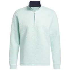 Adidas DWR 1/4 Zip Pullover -Pro Golf Shop adidas 2023 dwr quarter zip pullover semi flash aqua itempicture