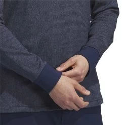 Adidas Essentials Long Sleeve Polo 14 Adidas Essentials Long Sleeve Polo -Pro Golf Shop adidas 2023 essentials long sleeve polo collegiate navy detail2 itempicture