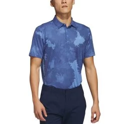 Adidas Flower Mesh Polo 13 Adidas Flower Mesh Polo -Pro Golf Shop adidas 2023 flower mesh polo blue fusion collegiate navy itempicture
