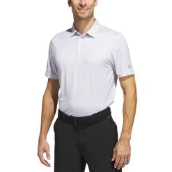 Adidas 2023 Ultimate365 Allover Print Polo -Pro Golf Shop adidas 2023 ultimate365 allover print polo white collegiate navy itempicture