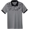 Adidas Boys 3-Stripes Life Print Polo -Pro Golf Shop adidas boys 3 stripes life print polo grey three front itempicture