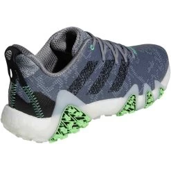 Adidas Codechaos 22 Golf Shoes Grey Three/Black/Beam Green -Pro Golf Shop adidas codechaos 22 boa golf shoes grey three black beam green back itempicture