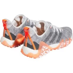 Adidas Codechaos 22 Golf Shoes White/Grey Six/Solar Red -Pro Golf Shop adidas codechaos 22 golf shoes white grey six solar red back itempicture