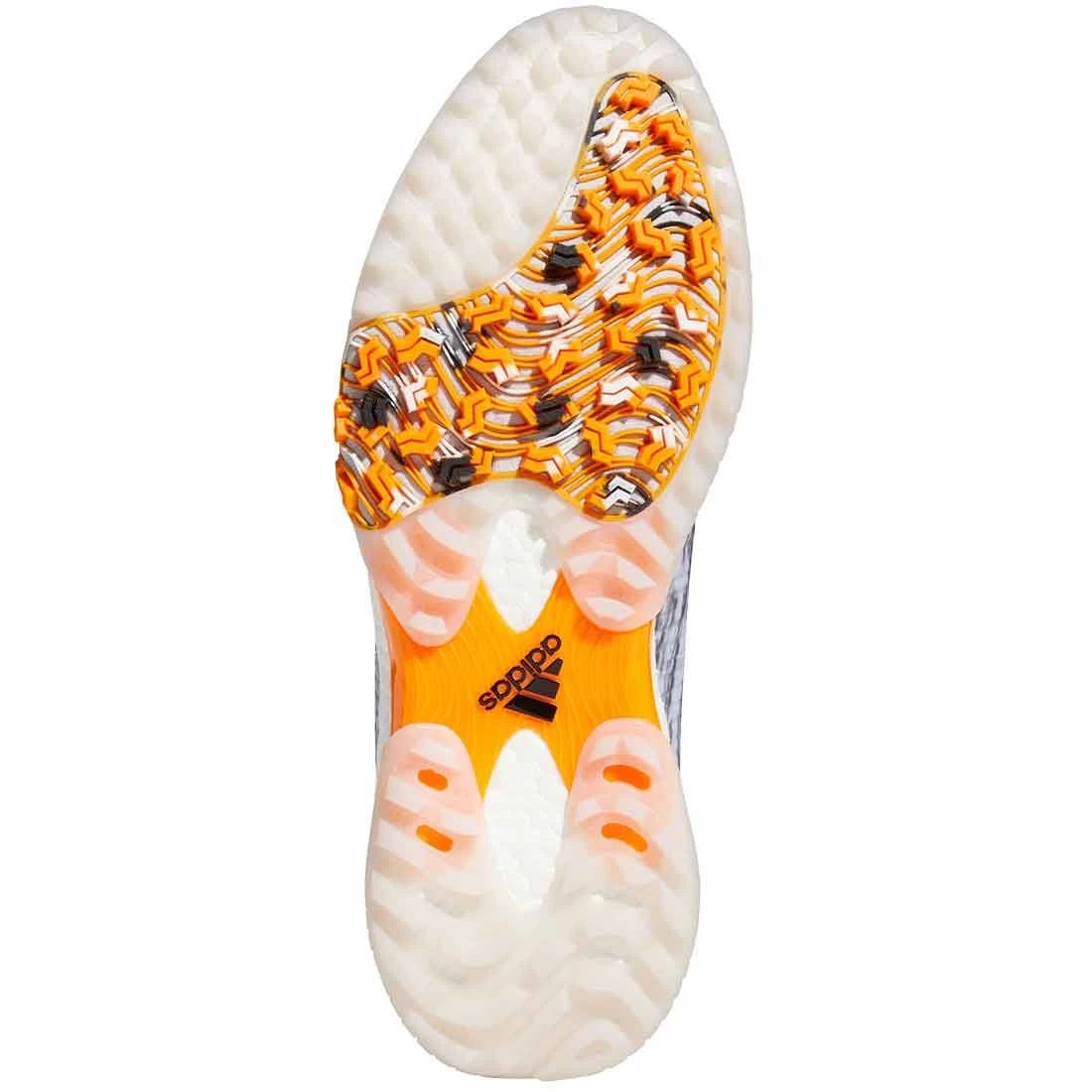 Adidas Codechaos Golf Shoes Grey Four/Black/Orange Rush 4 Adidas Codechaos Golf Shoes Grey Four/Black/Orange Rush - Image 2