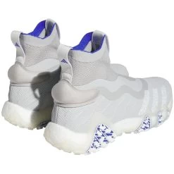 Adidas Codechaos Laceless Golf Shoes Grey Two/White/Lucid Blue -Pro Golf Shop adidas codechaos laceless golf shoes grey two cloud white lucid blue back itempicture