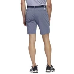 Adidas Crosshatch 9-Inch Shorts -Pro Golf Shop adidas crosshatch 9 inch shorts collegiate navy back itempicture