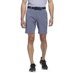 Adidas Crosshatch 9-Inch Shorts -Pro Golf Shop adidas crosshatch 9 inch shorts collegiate navy front itempicture