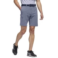 Adidas Crosshatch 9-Inch Shorts -Pro Golf Shop adidas crosshatch 9 inch shorts collegiate navy walking itempicture