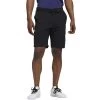 Adidas Go-To Hybrid 9-Inch Shorts -Pro Golf Shop adidas go to hybrid 9 inch shorts black front model itempicture