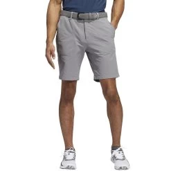 Adidas Go-To Hybrid 9-Inch Shorts -Pro Golf Shop adidas go to hybrid 9 inch shorts grey three front itempicture