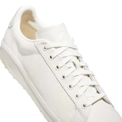 Adidas Go-To Spikeless 1 Golf Shoes Chalk White -Pro Golf Shop adidas go to spikeless 1 golf shoes chalk white detail top itempicture