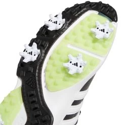 Adidas Juniors Tour360 Infinity Golf Shoes Black/White/Pulse Lime -Pro Golf Shop adidas juniors tour360 infinity golf shoes black white pulse lime gv9666 sole detail itempicture