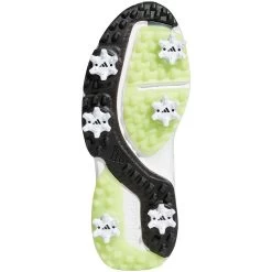 Adidas Juniors Tour360 Infinity Golf Shoes Black/White/Pulse Lime -Pro Golf Shop adidas juniors tour360 infinity golf shoes black white pulse lime gv9666 sole itempicture