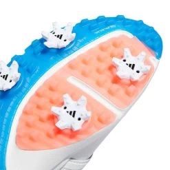 Adidas Juniors Tour360 Infinity Golf Shoes White/Iron/Blue Rush -Pro Golf Shop adidas juniors tour360 infinity golf shoes white iron blue rush gv9665 sole detail itempicture