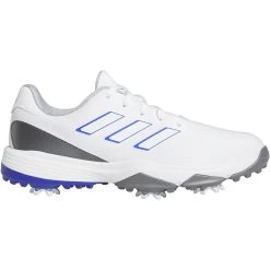 Adidas Juniors ZG23 Golf Shoes White/Lucid Blue