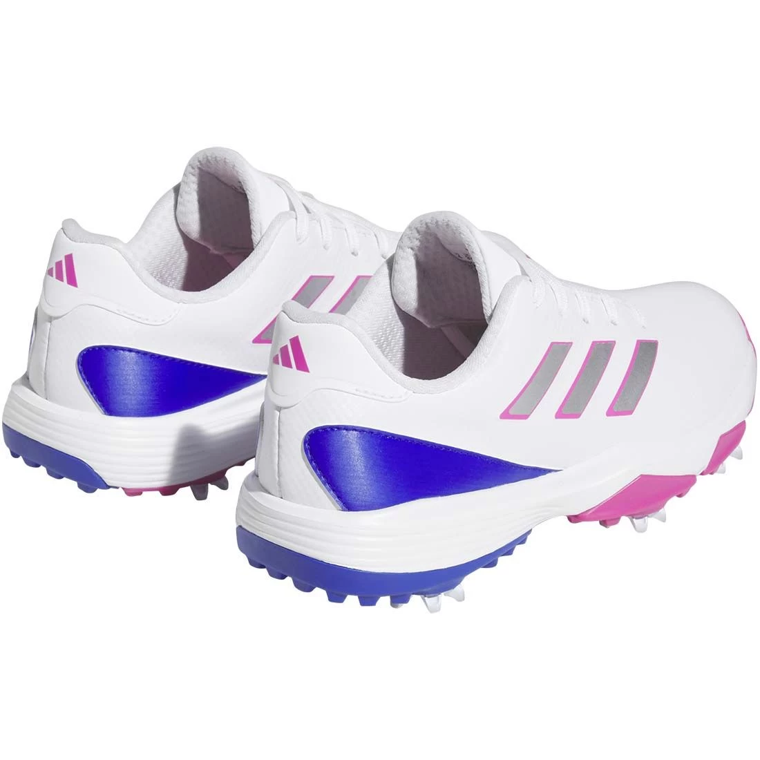 Adidas Juniors ZG23 Golf Shoes White/Lucid Fuchsia 7 Adidas Juniors ZG23 Golf Shoes White/Lucid Fuchsia - Image 5