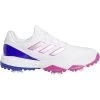 Adidas Juniors ZG23 Golf Shoes White/Lucid Fuchsia -Pro Golf Shop adidas juniors zg23 golf shoes white lucid fuchsia profile itempicture