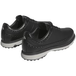 Adidas MC80 Golf Shoes Black/Dark Silver/Grey Two -Pro Golf Shop adidas mc80 golf shoes black dark silver grey two back itempicture