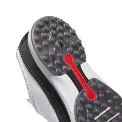 Adidas MC80 Golf Shoes White/Black/Red -Pro Golf Shop adidas mc80 golf shoes white black red detail sole itempicture