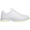 Adidas MC80 Golf Shoes White/Matte Silver/Lucid Lemon -Pro Golf Shop adidas mc80 golf shoes white matte silver lucid lemon profile itempicture