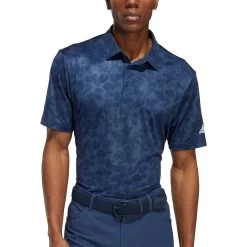 Adidas Prisma Print Polo -Pro Golf Shop adidas prisma print polo crew navy itempicture