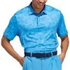 Adidas Prisma Print Polo 1 Adidas Prisma Print Polo -Pro Golf Shop adidas prisma print polo pulse blue itempicture