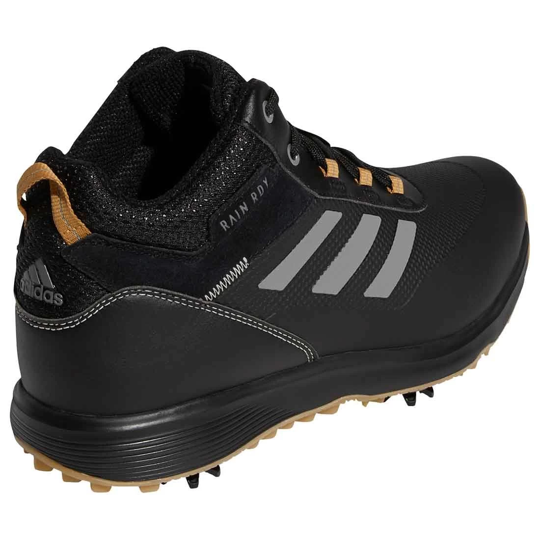 Adidas S2G Mid-Cut Golf Shoes Black 7 Adidas S2G Mid-Cut Golf Shoes Black - Image 5
