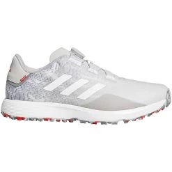 Adidas S2G Spikeless BOA Golf Shoes Grey Two/White/Grey Three