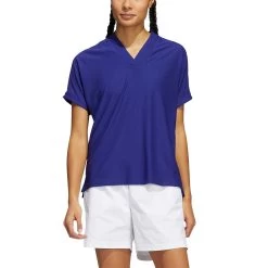 Adidas Women's Go-To Polo -Pro Golf Shop adidas ss22 womens go to polo legacy indigo itempicture