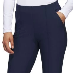 Adidas Women's Ultimate365 Full Length Pants -Pro Golf Shop adidas ss23 womens ultimate365 full length pants collegiate navy detail2 itempicture