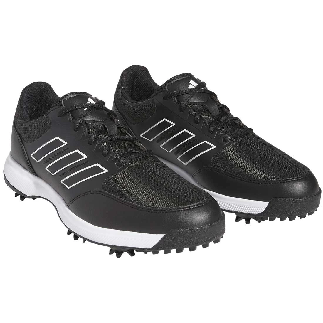 Adidas Tech Response 3.0 Golf Shoes Black/Black/White 5 Adidas Tech Response 3.0 Golf Shoes Black/Black/White - Image 3