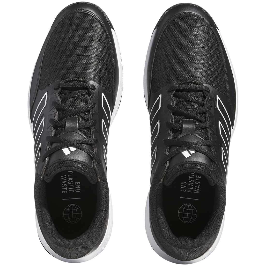 Adidas Tech Response 3.0 Golf Shoes Black/Black/White 7 Adidas Tech Response 3.0 Golf Shoes Black/Black/White - Image 5