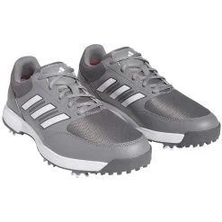 Adidas Tech Response 3.0 Golf Shoes Grey Four/White/Grey Three -Pro Golf Shop adidas tech response 3 0 golf shoes grey four white grey three front itempicture