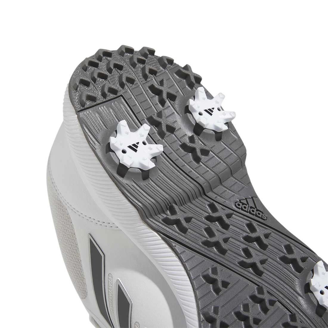 Adidas Tech Response 3.0 Golf Shoes White/Dark Silver/Silver 9 Adidas Tech Response 3.0 Golf Shoes White/Dark Silver/Silver - Image 7