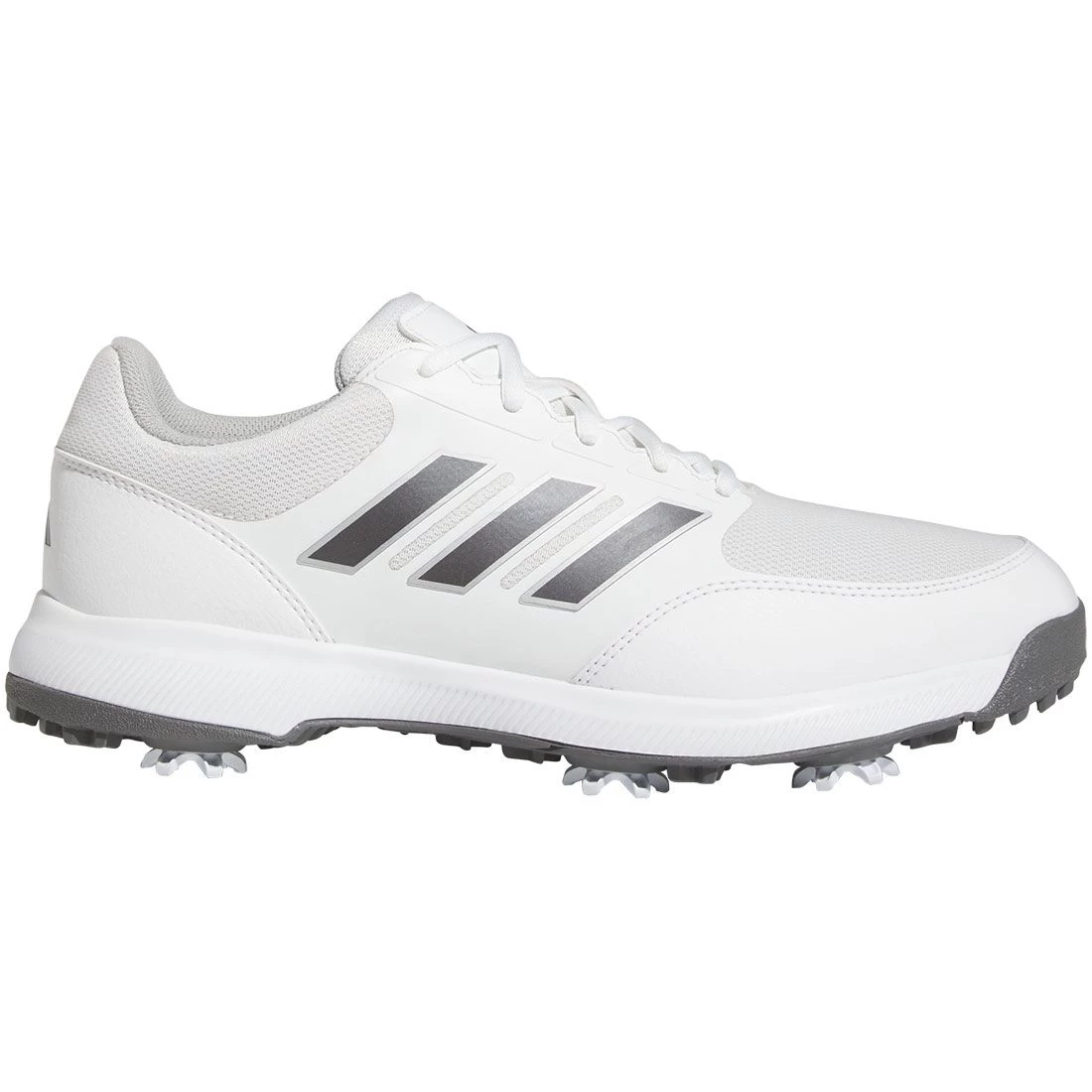 Adidas Tech Response 3.0 Golf Shoes White/Dark Silver/Silver 3 Adidas Tech Response 3.0 Golf Shoes White/Dark Silver/Silver
