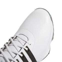 Adidas Tour360 22 Boost Golf Shoes White/Black/Silver -Pro Golf Shop adidas tour360 boost 22 golf shoes white black silver detail1 itempicture