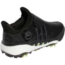 Adidas Tour360 Infinity BOA Golf Shoes Black/Pulse Lime -Pro Golf Shop adidas tour360 infinity golf shoes black pulse lime gy5338 back itempicture