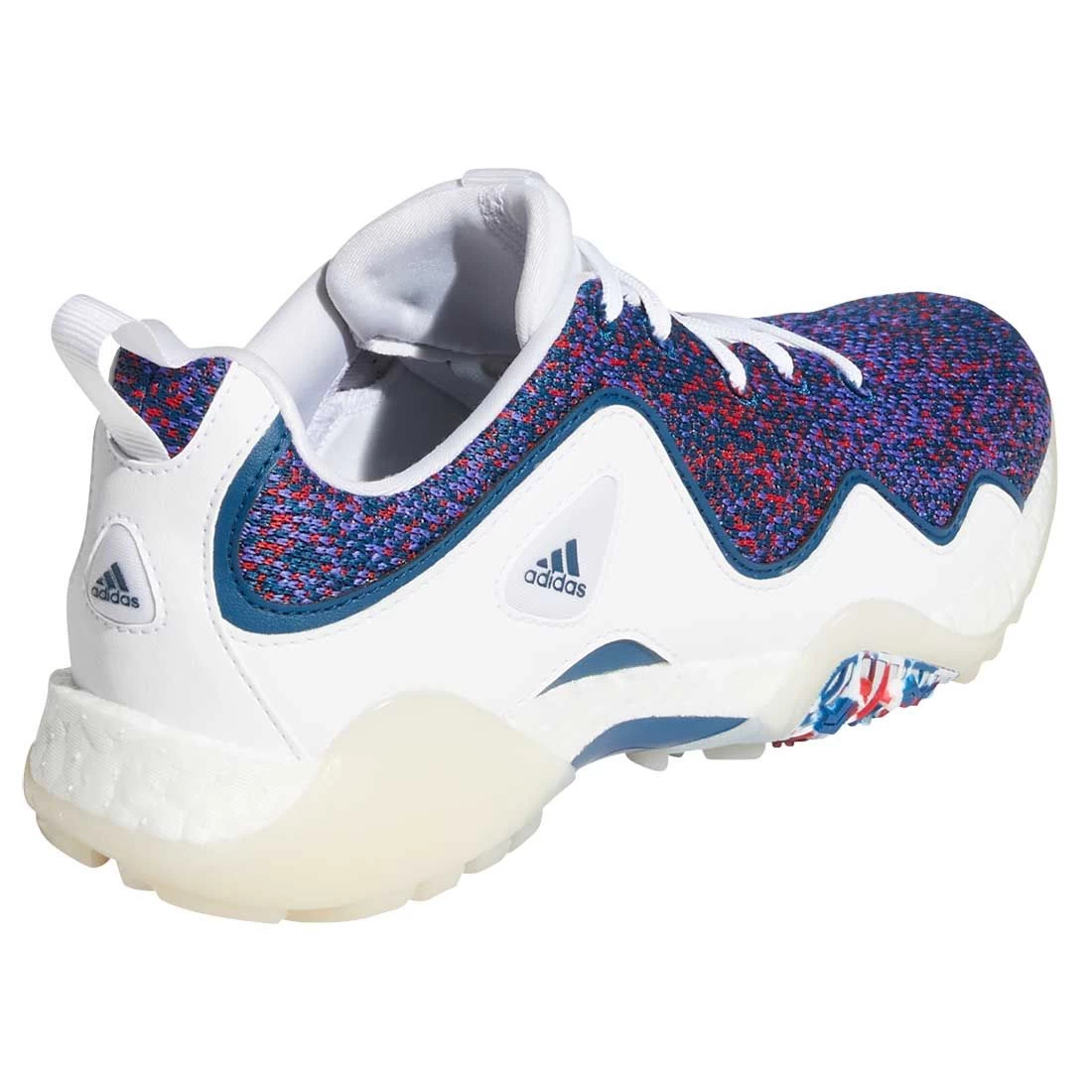 Adidas Women's Codechaos 21 Golf Shoes White/Marine/Scarlet 6 Adidas Women's Codechaos 21 Golf Shoes White/Marine/Scarlet - Image 4