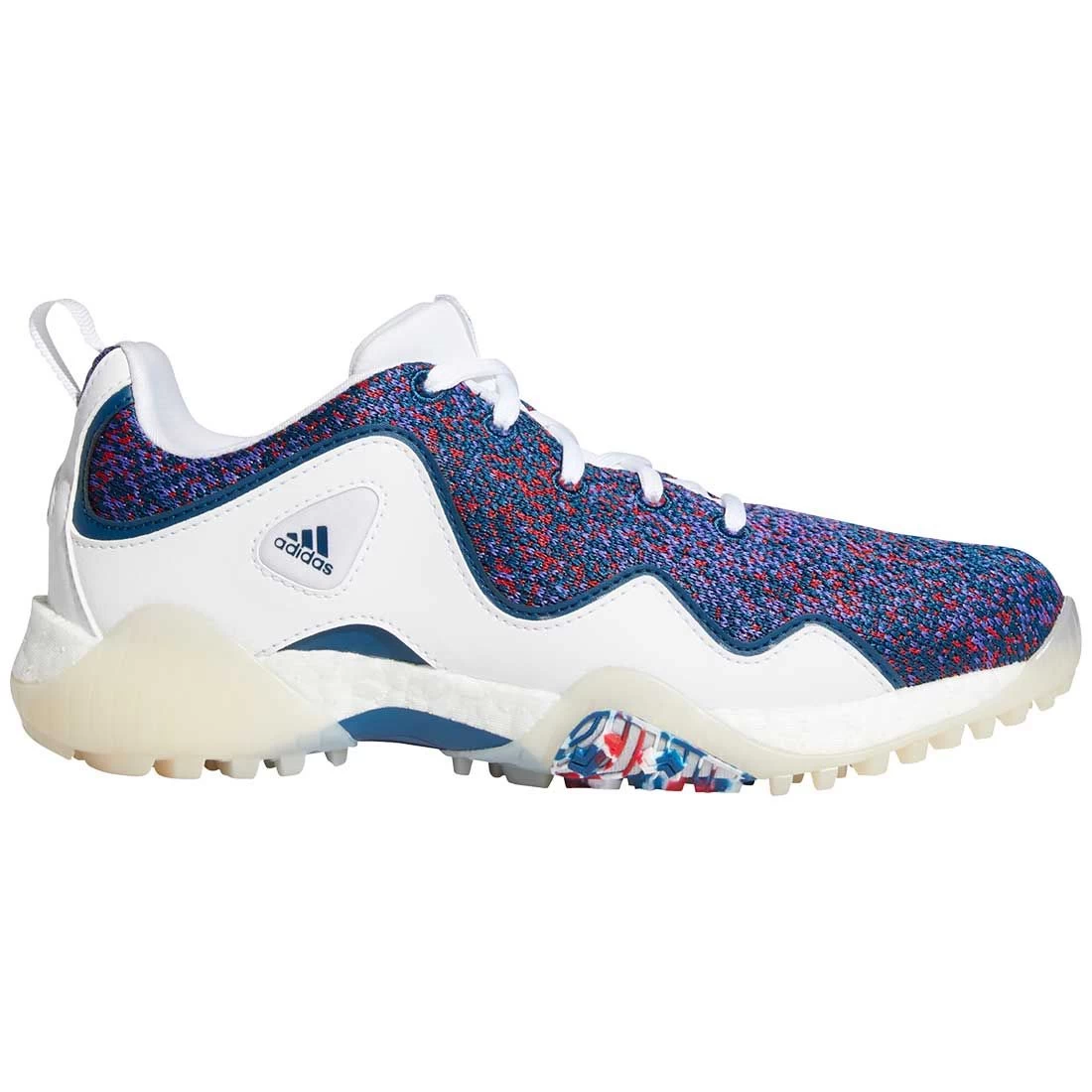 Adidas Women's Codechaos 21 Golf Shoes White/Marine/Scarlet 3 Adidas Women's Codechaos 21 Golf Shoes White/Marine/Scarlet