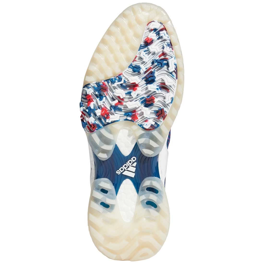 Adidas Women's Codechaos 21 Golf Shoes White/Marine/Scarlet 4 Adidas Women's Codechaos 21 Golf Shoes White/Marine/Scarlet - Image 2