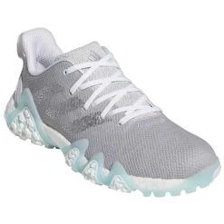 Adidas Women's Codechaos 22 Golf Shoes Grey One/Silver/Almost Blue 11 Adidas Women's Codechaos 22 Golf Shoes Grey One/Silver/Almost Blue -Pro Golf Shop adidas womens codechaos 22 golf shoes grey one silver almost blue front itempicture